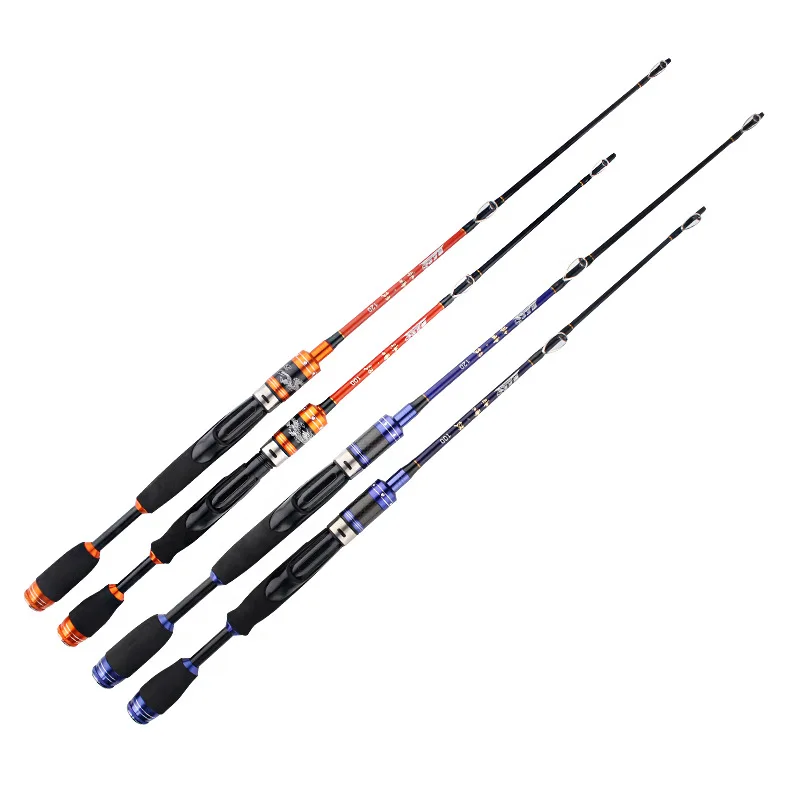 Fishing rod Carbon soft tail microlead raft fishing rod titanium alloy1/1.1/1.2/1.35Rice