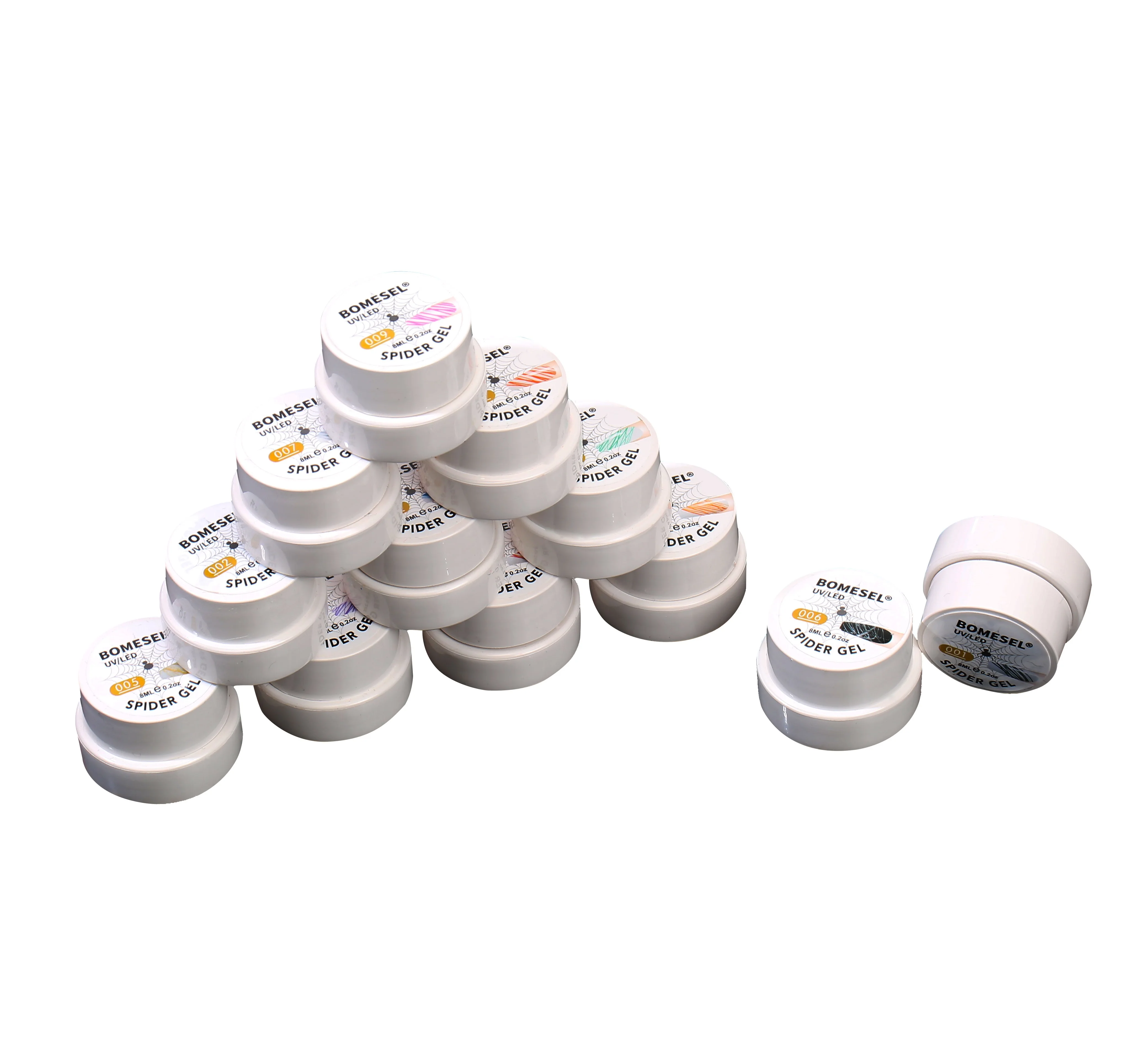 Oem/odm Private Label Wholesale Uv Gel Nail Polish Set Painting Art Pigments Color Gel Adhesive Glue