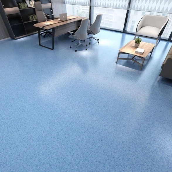 Hospital Pvc Flooring Environmental Vinyl Flooring Of Pvc Plastic Non-slip Flooring Roll