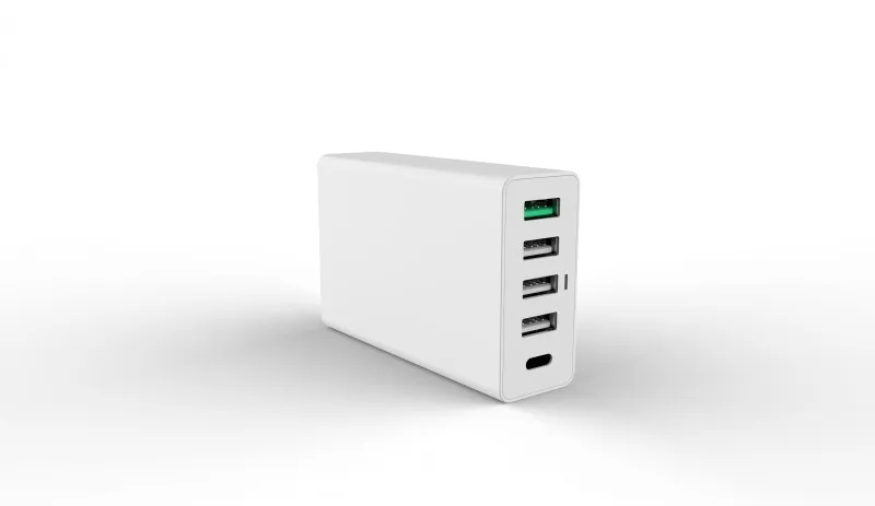 
5 USB universal charger 50W PD QC3.0 wall charger adapter fast charging for iphone for samsung 