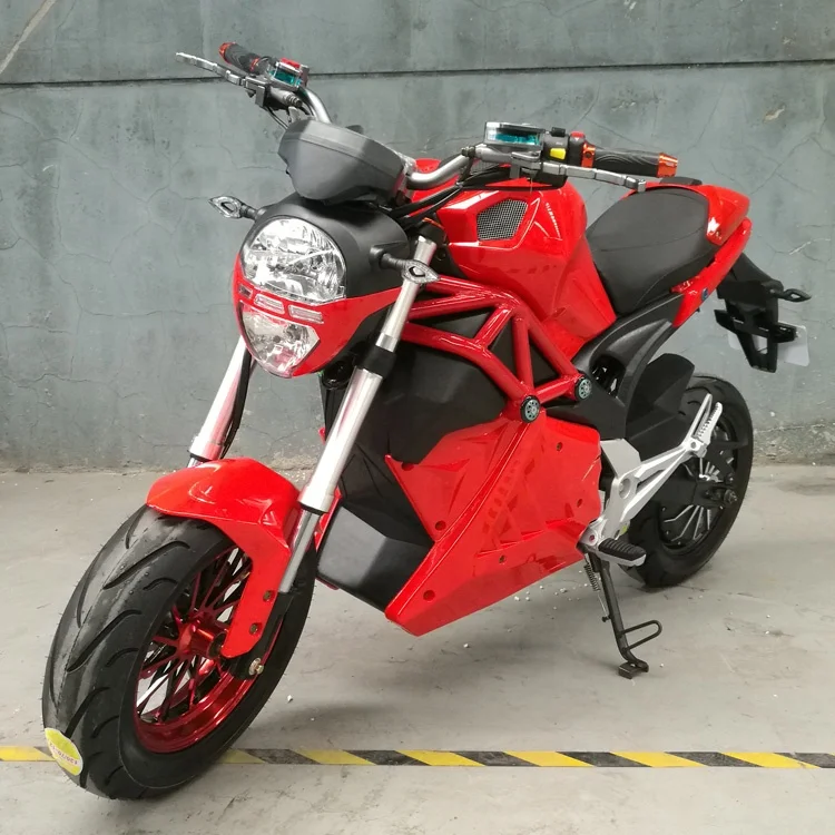 High Speed Power Bikes Lithium 2000w 3000w Electric Motorcycle Scooter