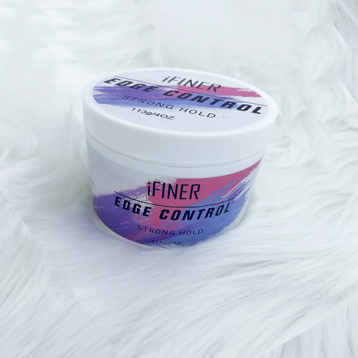 Wholesale Edge Control improve messy Hair Styling Gel Hair Oil Wax Cream Curls Control Long-lasting Broken Hair