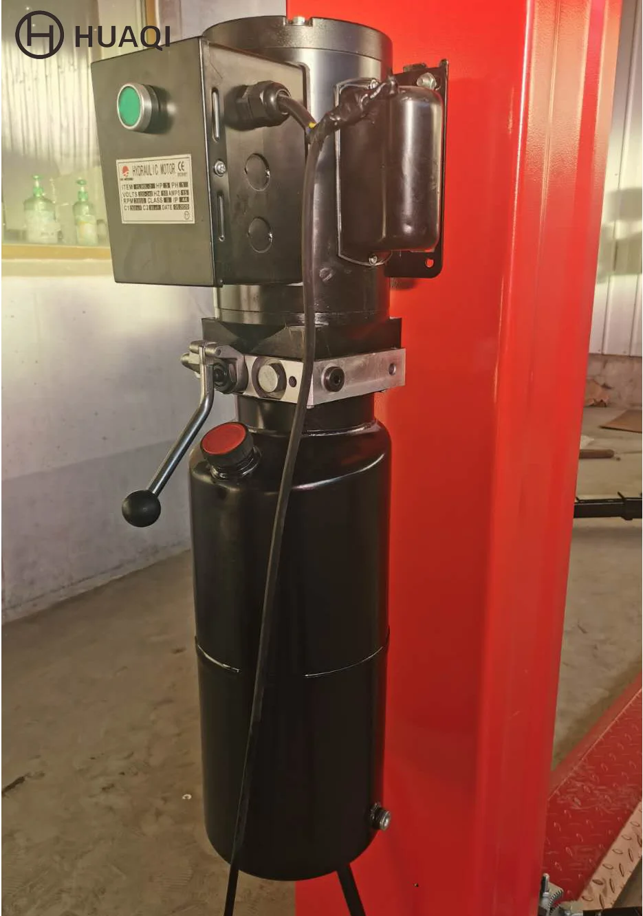 new popular  hydraulic lift for car manual lock release from two side launch 2 post lift