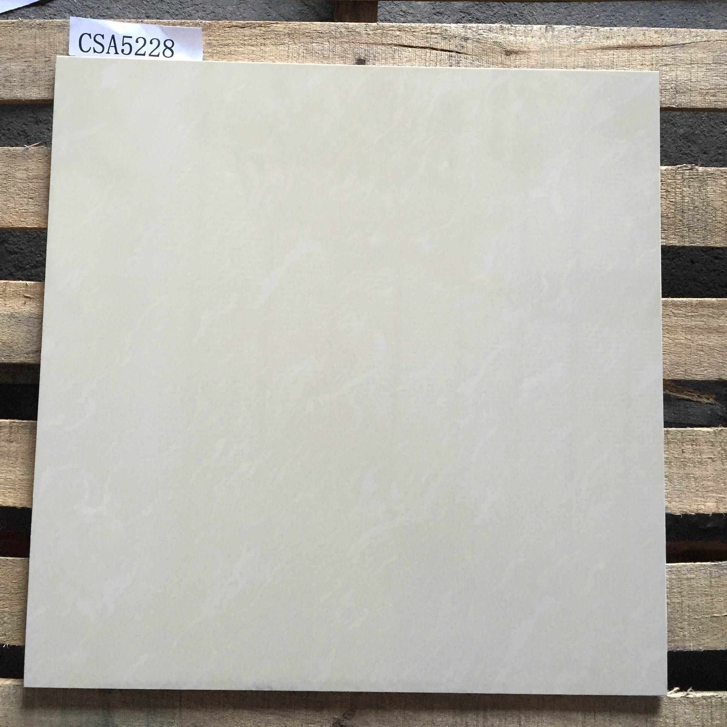 Africa design 50x50cm beige white polish tile for export project