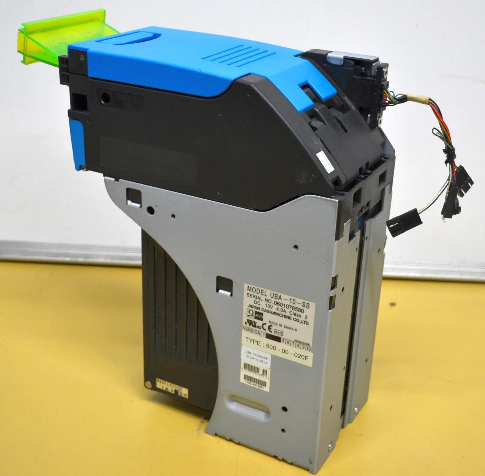 JCM UBA-10-SS Bill Validator