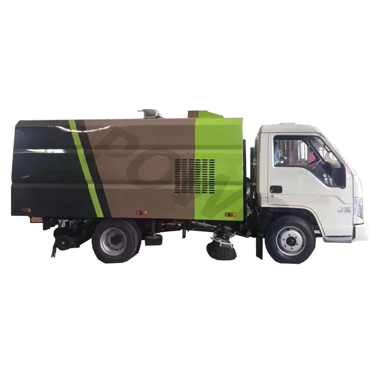 Vacuum Road Sweeper Truck Street Cleaning Vehicle
