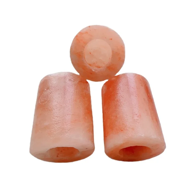 Himalayan Secrets Himalayan Tequila Shot Glass Set - 100% Edible Hand Carved Himalayan Crystal Salt From Pakistan Factory