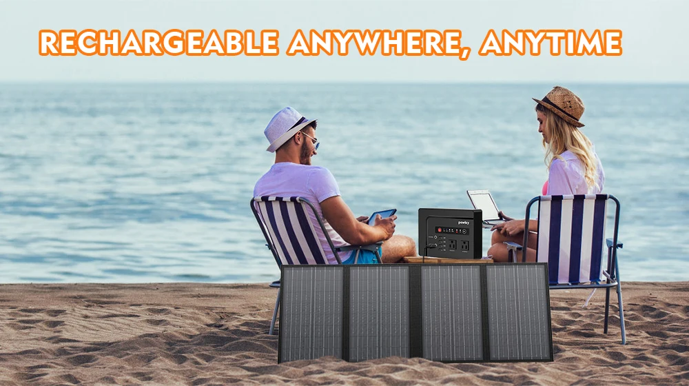 Foldable Solar Panel 60W Portable with 5V USB A and USB C 18V DC for Camping Cell Phone Tablet 5 to 18V Device Compatible