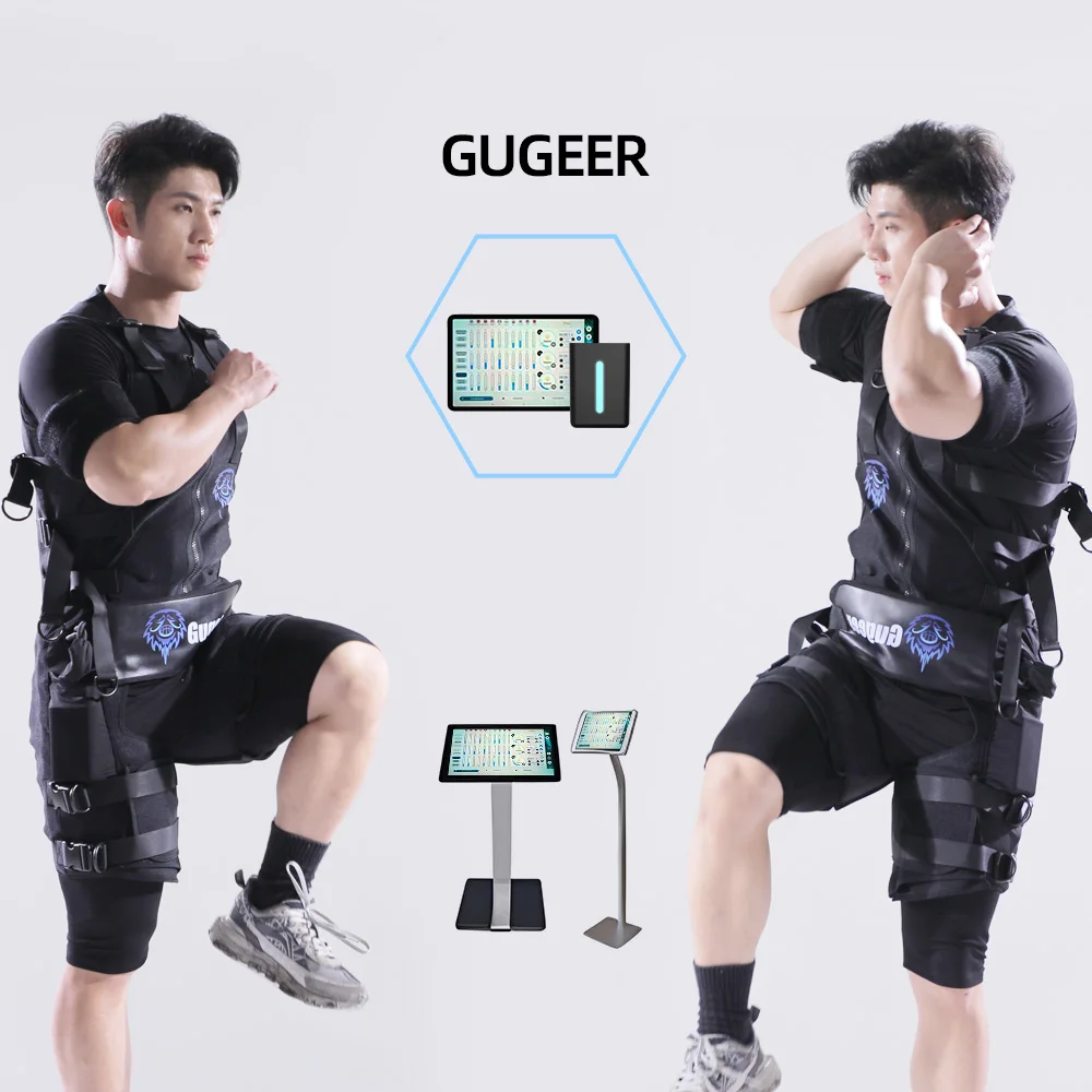 Gugeer Ems muscle stimulation use business ems wireless EMS fitness training suit