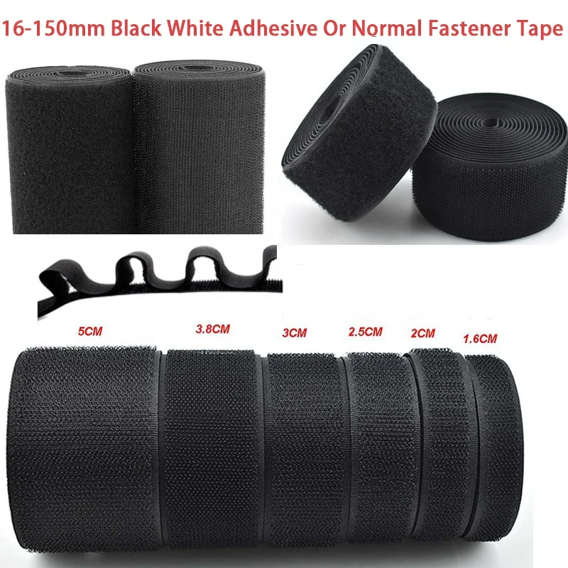 Sew On Hook And Loop Velcroes Tape Strap Sticky Industrial Strength For Sale