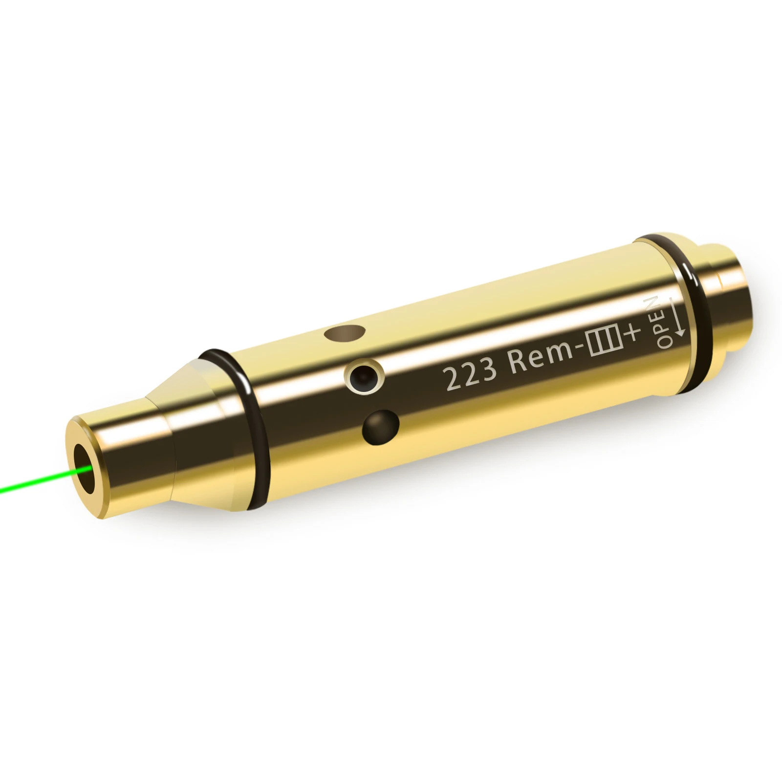 Tactical .223 REM Training Cartridge Dry Fire Green Light