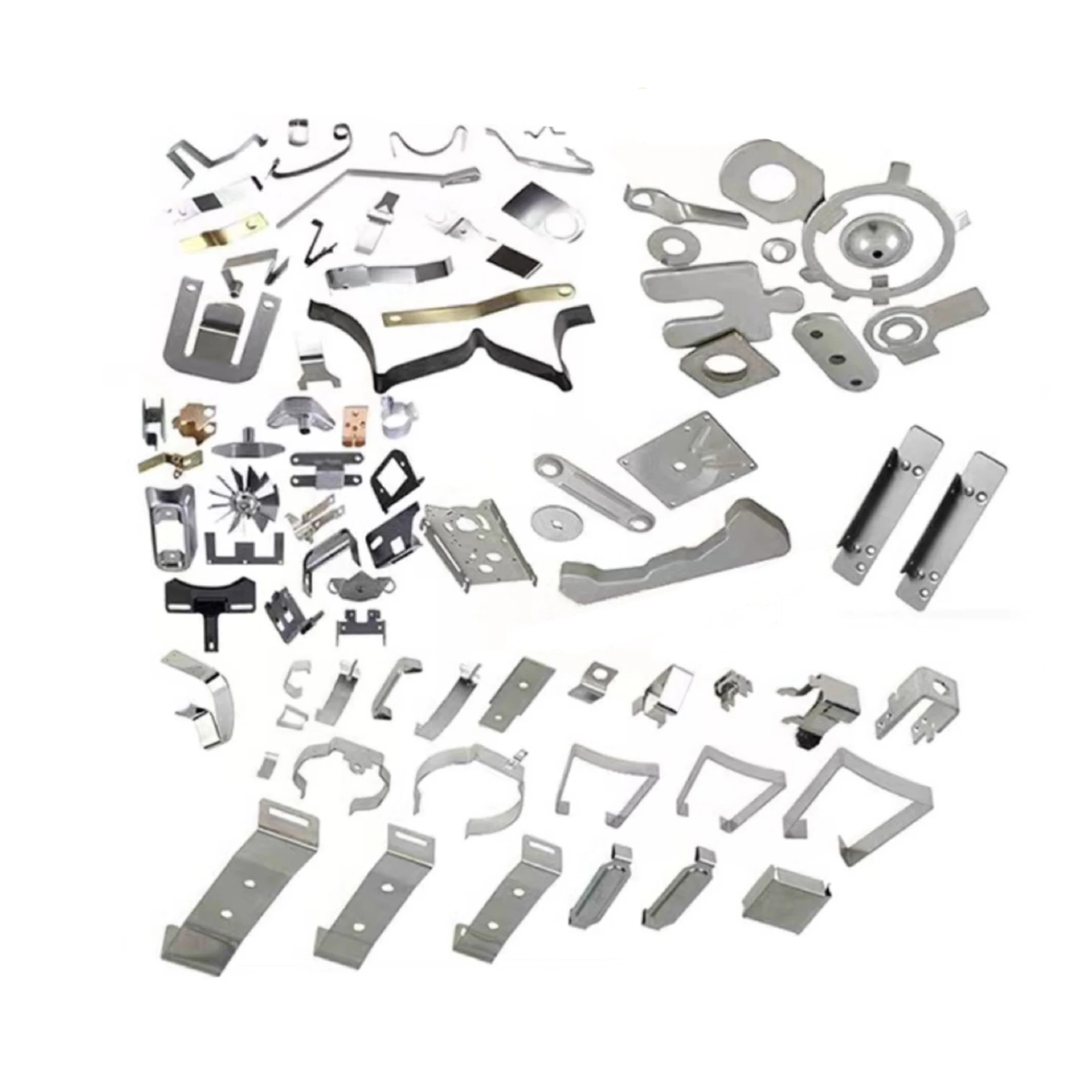 Factory Oem Odm Galvanized Steel Sheet Metal Fabrication Customized Laser Cutting Service