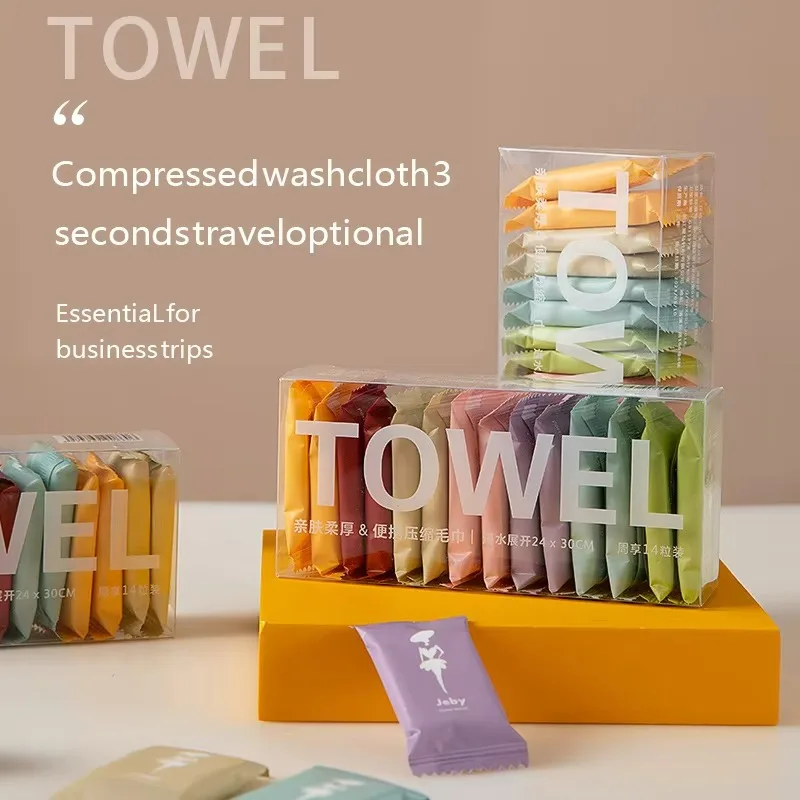 Disposable Towel Travel Makeup Remover Hotel Cloth WipesTravel Home Use  Portable Disposable Face Compressed Towel Easy to Carry