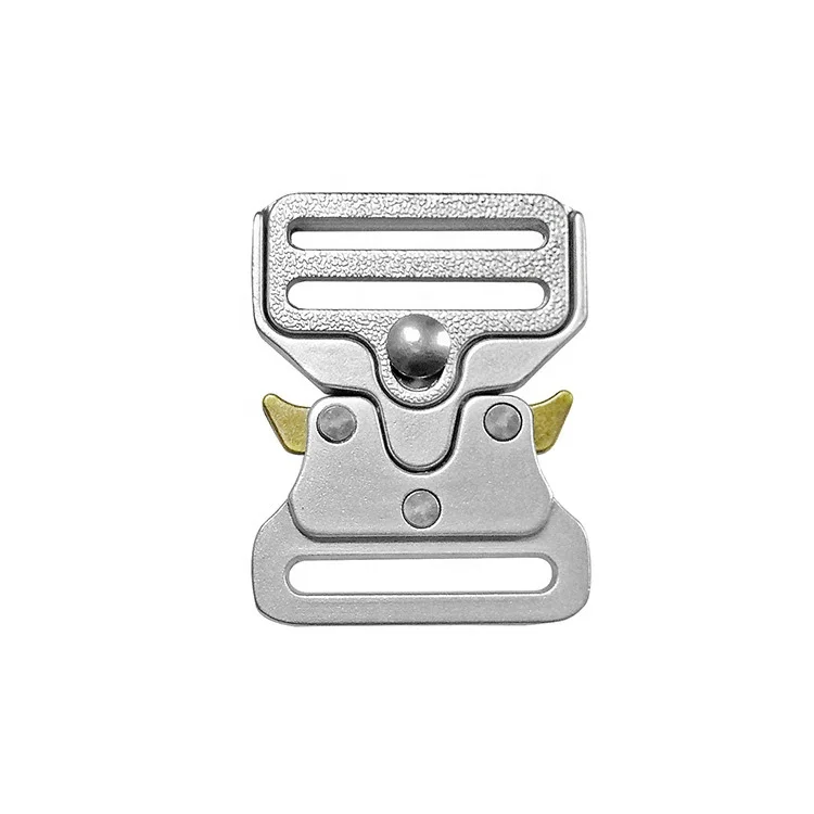 New 25mm High Quality Custom Metal Belt Buckle hardware zinc alloy safety quick release Dog Collar Buckle