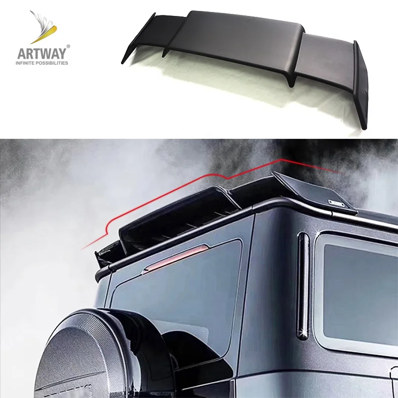 Factory supply ABS Suitable B-style Roof Spoiler Trunk Wing Rear Spoiler for Ben-z G-Class W464