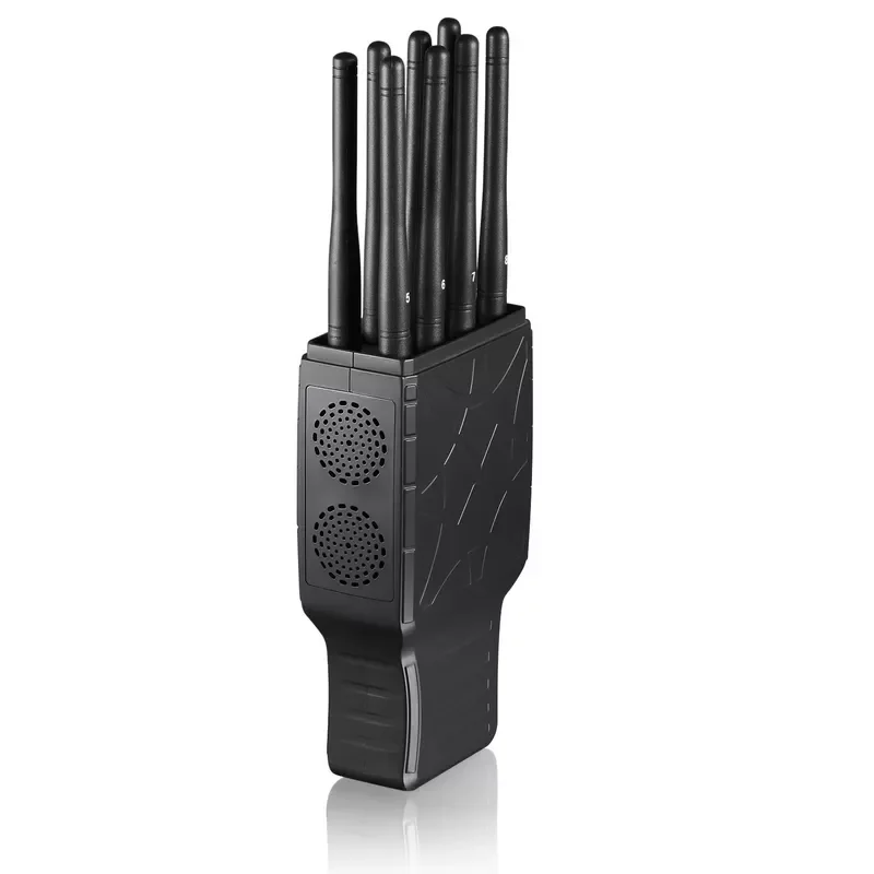 Handheld 8CH 20 Meter Signal Detector Frequency Bug Detector Phone Signal limit GSM 2G 3G 4G 5G 5.2GHz 5.8GHz WIFI GPS DCS