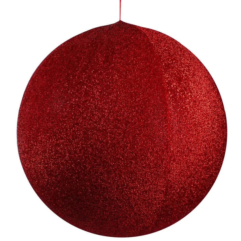 Senmasine Giant Foldable Ornament Silver White Gold 40/50/60/70/80cm Outdoor Decoration Supplies Big Christmas Inflatable Balls