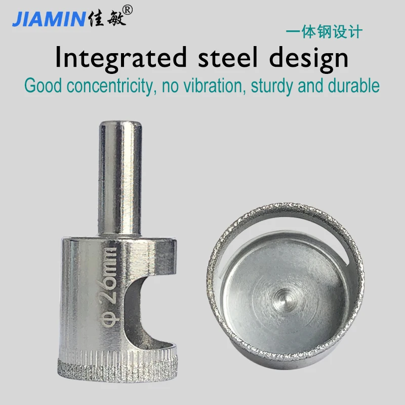 [Automatic waste discharge] Car mat leather electric blanket hole punch rubber mat tile floor hole drill bit Sharp and durable