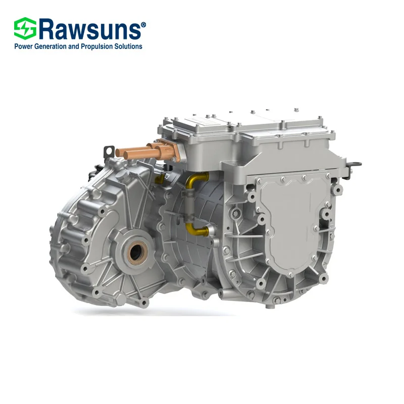 EV motor 100kw 200kw driving engine motor + reducer + inverter conversion kit for electric truck car vehicle tour bus