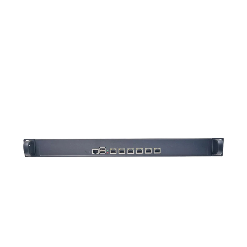 Jiu Hua 1 U rack mount Firewall J6412 Server Router Core 6 Ports Firewall Appliance Network Security Router