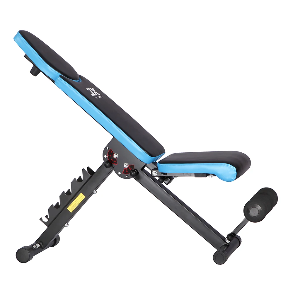 Adjustable Weight Bench Home Training Gym Weight Lifting Sit Up Ab Bench Flat Incline Decline Multiuse Exercise Workout Bench