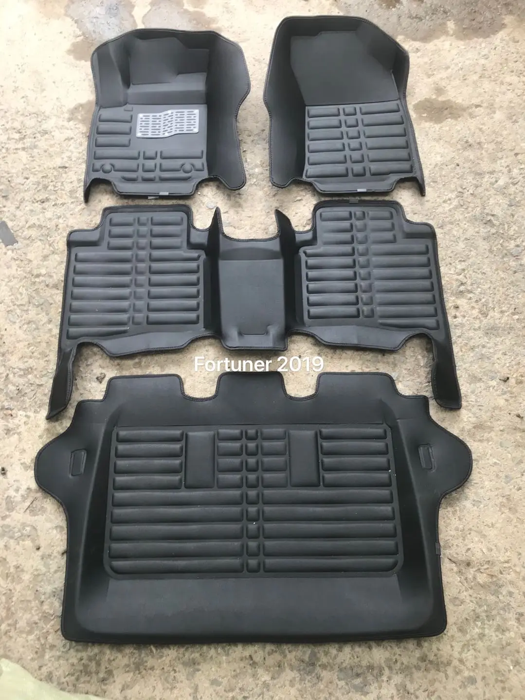  Автомобильные 3D коврики из ТПЭ для любой погоды автомобильные матовые Toyota Fortuner Innova коврик глубокой