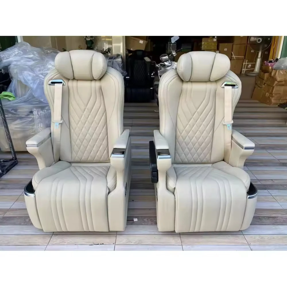 Interior Modified electric vip luxury car seat with massage ventilated for alphard