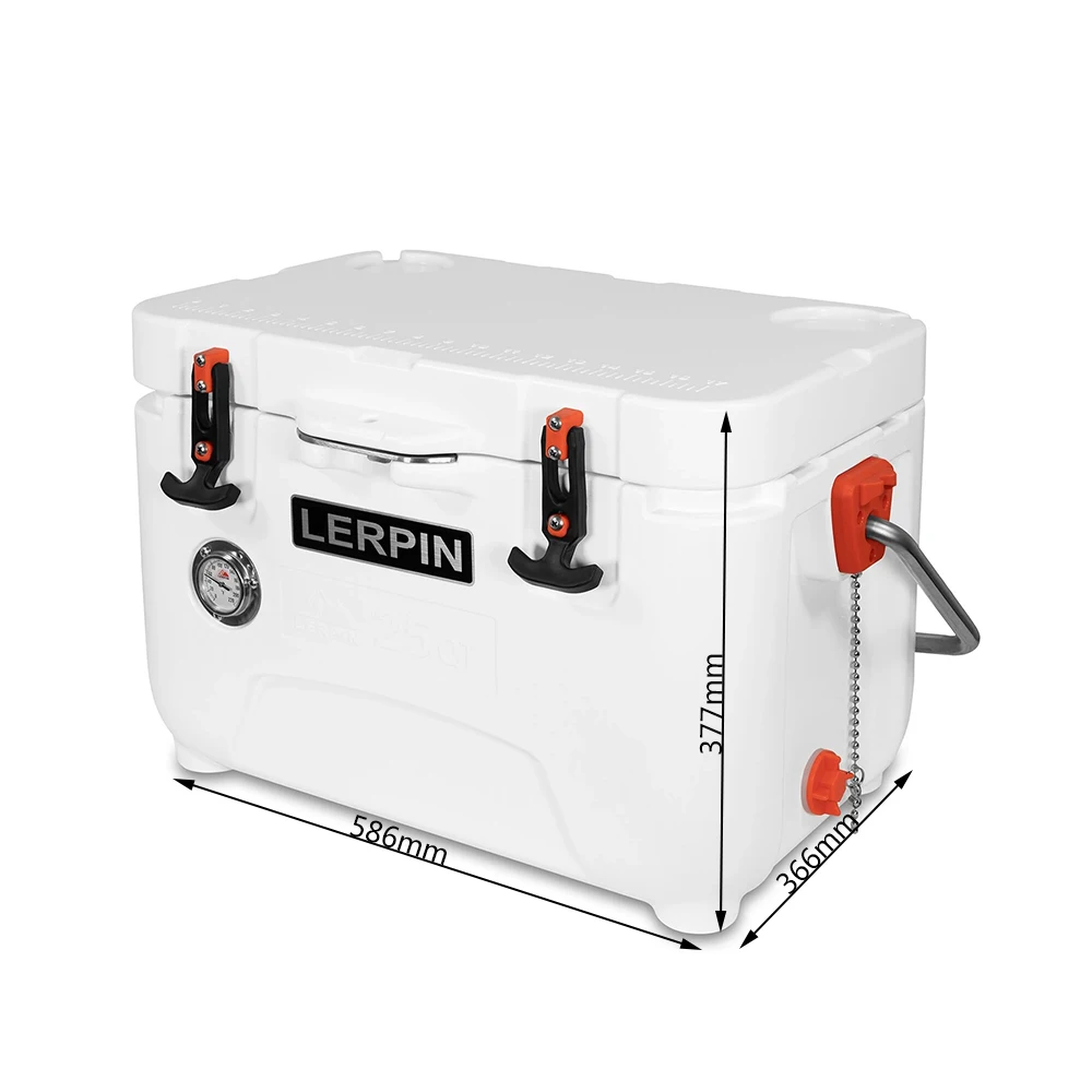 
Big sale high quality stock rotomolded PU foam fishing ice chest cooler box 