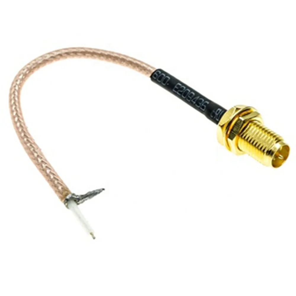 RG316 Semi Rigid Coax Cable With Sma Female To Open End Customized Single Connector