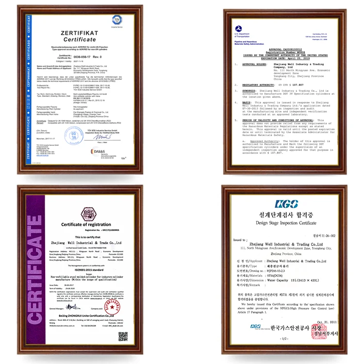 
Helium Gas for Balloon High Purity Good Price Helium Gas Cylinder 