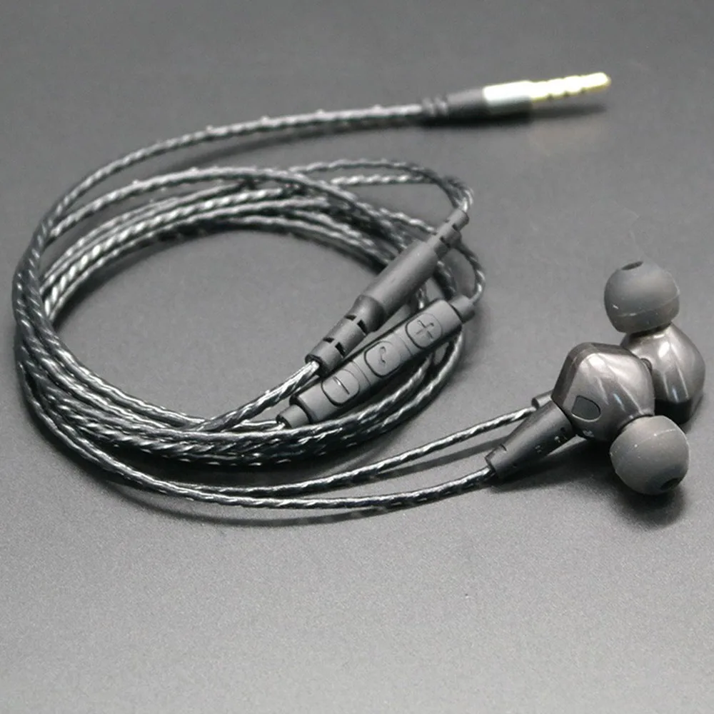 replacement IE80 IE 8I IE8 IEM earphone cable with voice remote and mic for Sennheiser