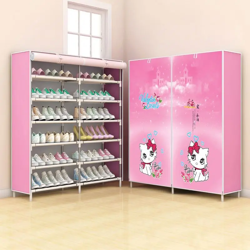 Plastic truck storage box for storage of linen fabric folding storage box with display door