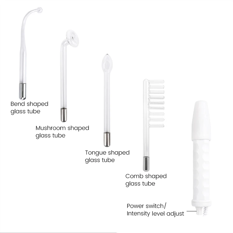 Вечная чистая 4in1 Высокочастотный электрод терапия палочка w/неоновые