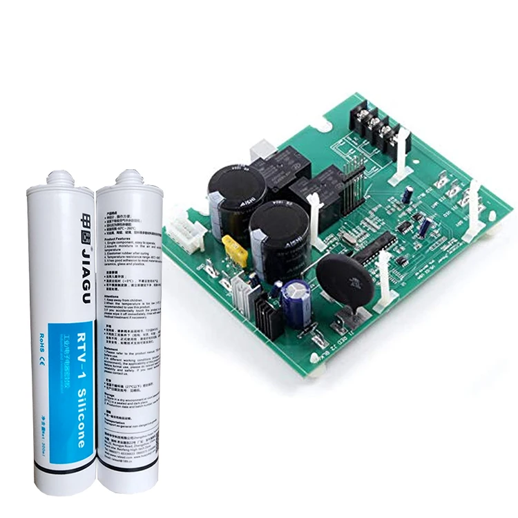 HY595 PVC-free adhesive RTV-1 silicone rubber sealant thermal silicone adhesive sealant glue for electronic