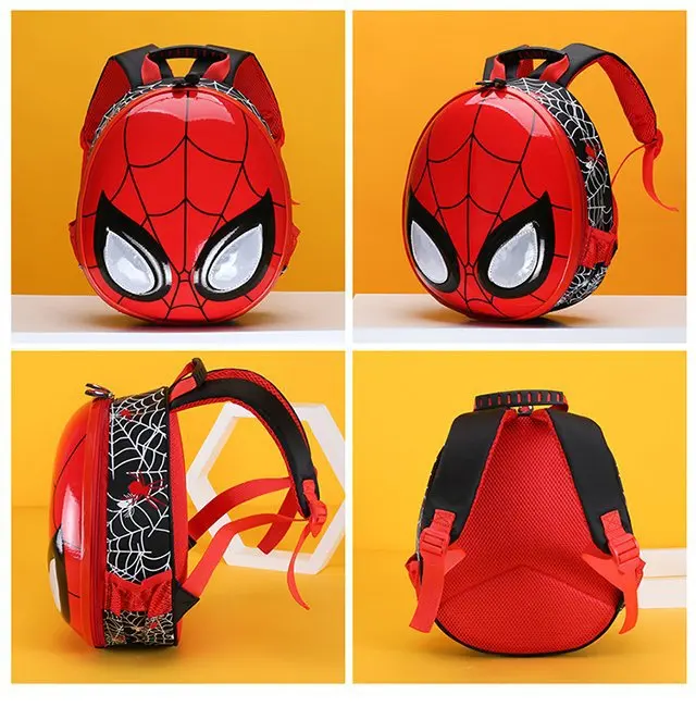 School Bags For Boys Waterproof Backpacks Child Spider Book bag Kids Shoulder Bag Satchel Knapsack 3D Luminescence kids backpack