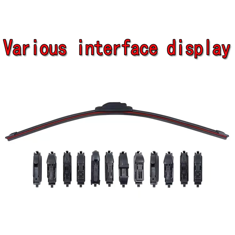 Factory wholesale new double-layer rubber strip wiper glass wiper car wiper special universal type