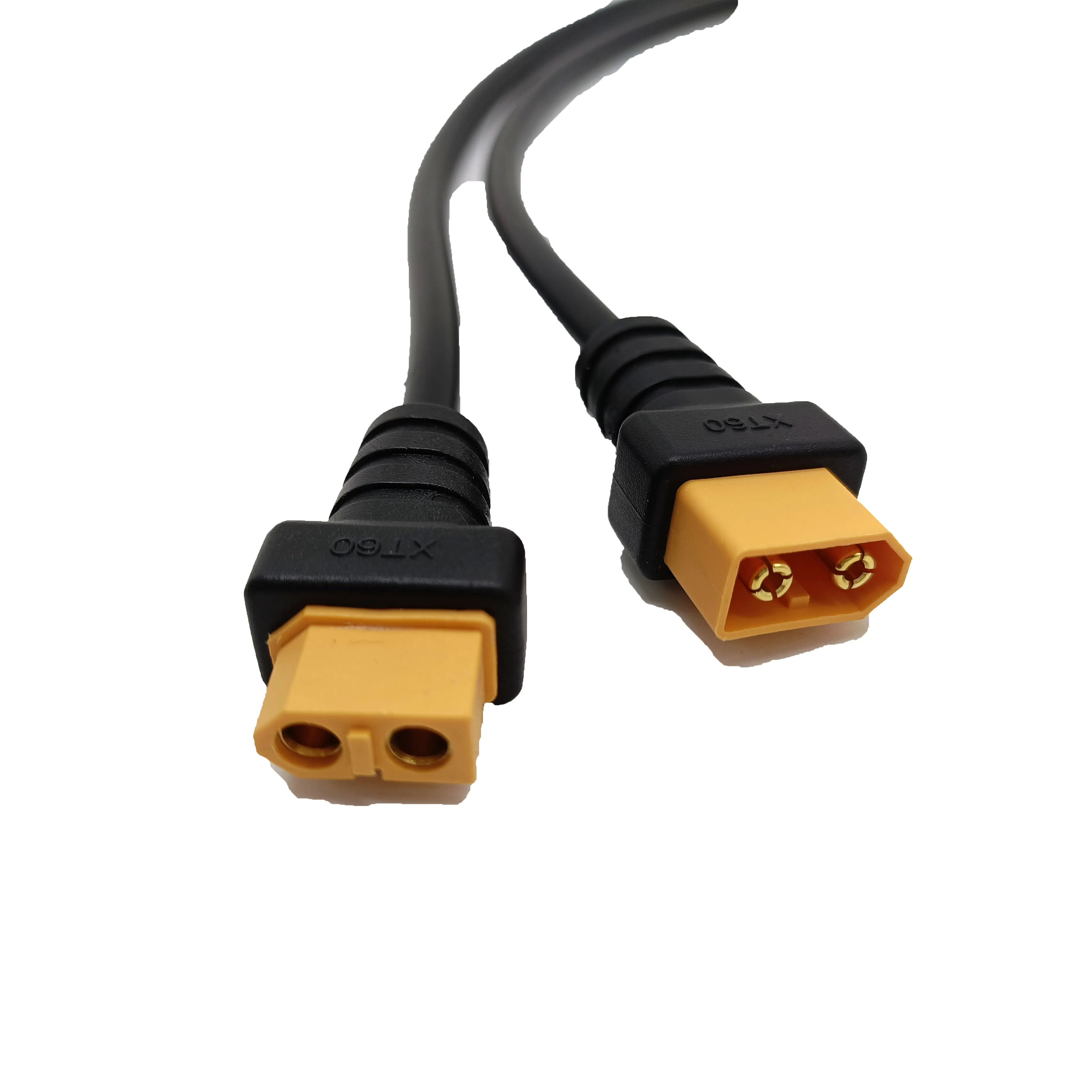 Wholesale Black Original Male And Female Amass XT30  XT-60 to XT90 Plug Battery Cable Connector For RC Lipo Battery