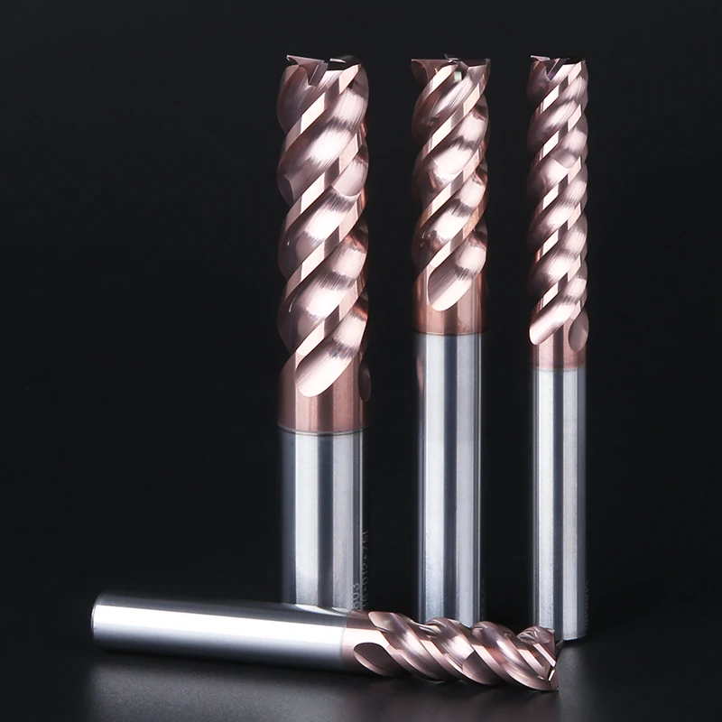 HUHAO Aseismatic core diameters 4 Flute Hss Milling Cutter Router Bit Carbide End Mill  312281001