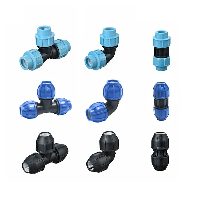 IFAN Factory Polyethylene Electrofusion Fittings PE 100 90 Degree Elbow Tee Poly Pipe HDPE Fittings
