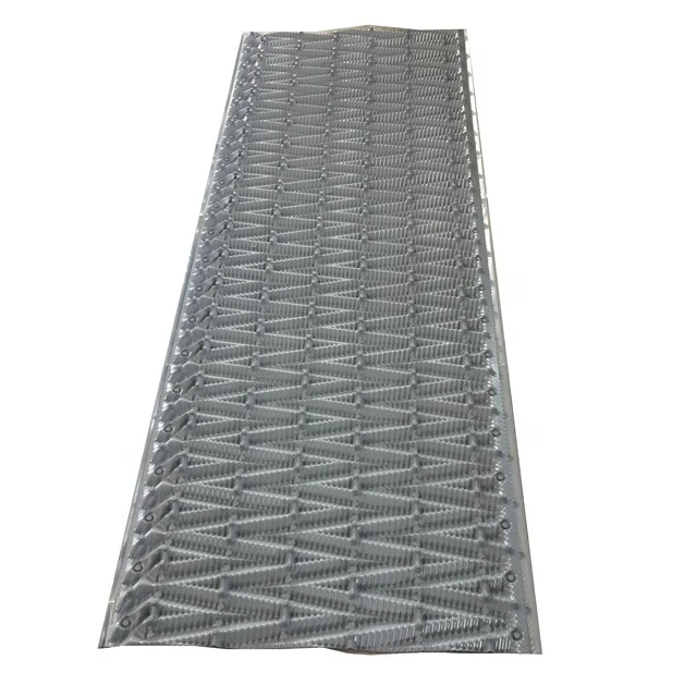 PVC Cooling Tower Fill 730mm Width With Strong Wetting Ability