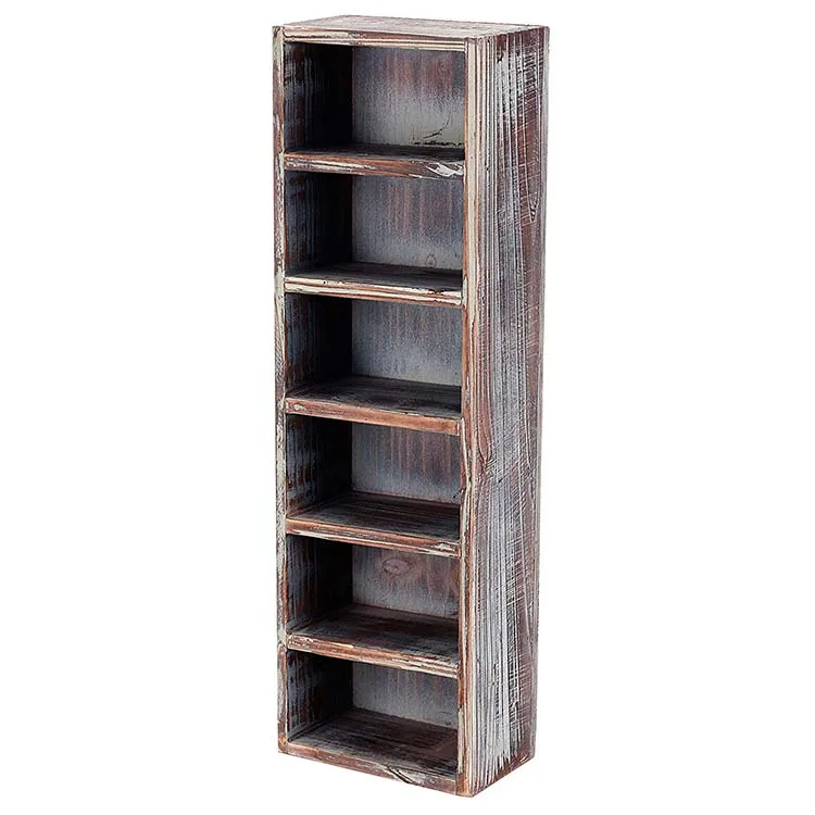 Rustic Home Decoration Vertical Storage Sunglasses Display Case Stand Wall Shelves Floating Shelves For Wall
