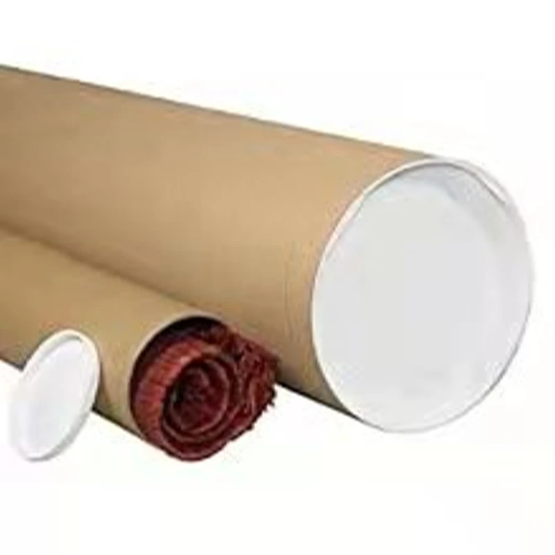Eco Friendly Cardboard Paper Tube Containers Paper Core With Lids