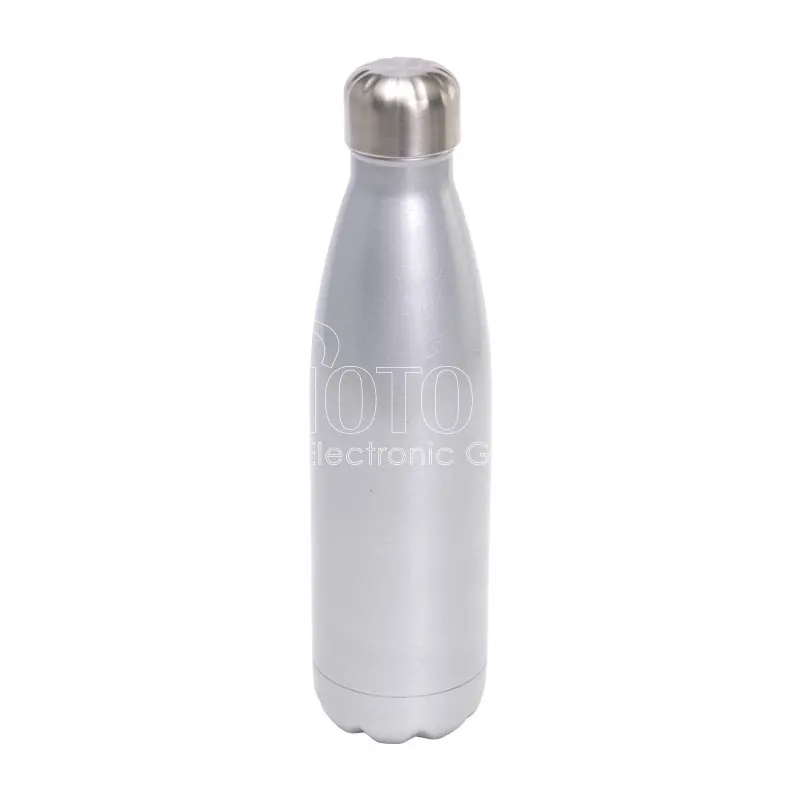 500 ml Orca Coatings Sublimation Blank Colored Crackle Paint Finish Stainless Steel Cola-Shaped Water Bottle