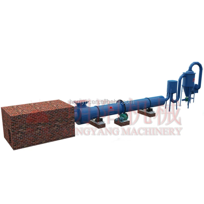 Rotary Drum Dryer Wooden Chips Sawdust Dryer for Sale