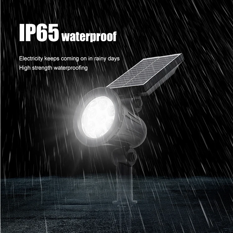 
Guangdong Supplier Garden Landscape Abs Ip65 Waterproof 1w 4w 7w Outdoor Led Solar Lawn Lights 
