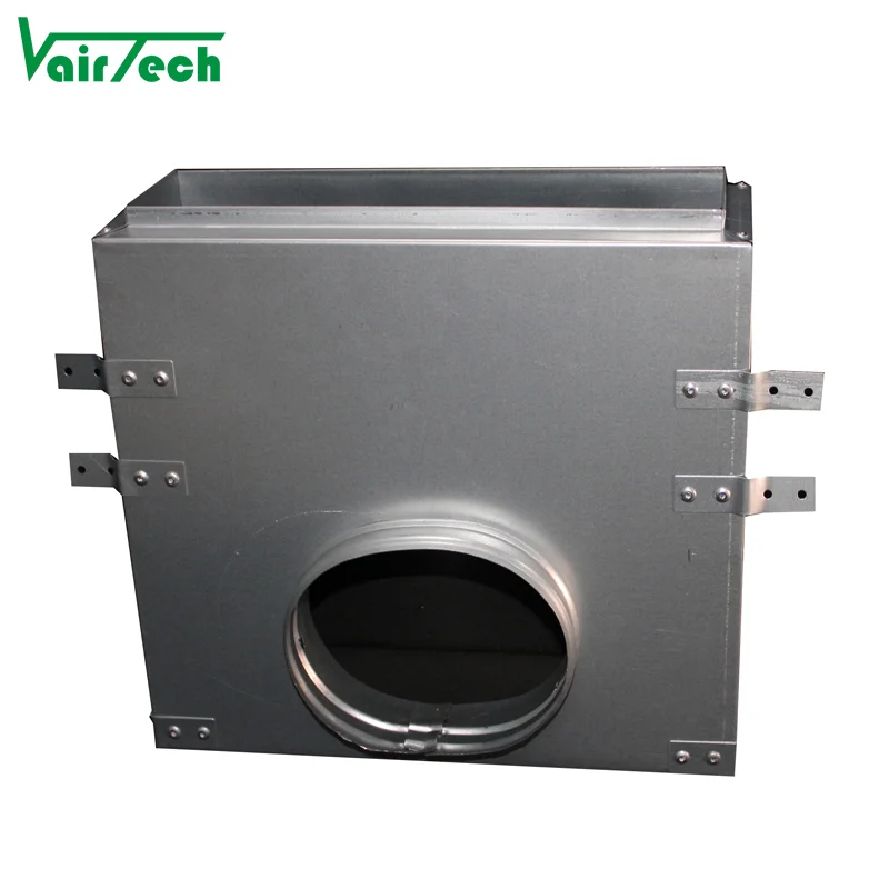 Hvac Ventilation Linear Diffuser And Grilles Transition Insulation Register Box Galvanized Steel Plenum Box