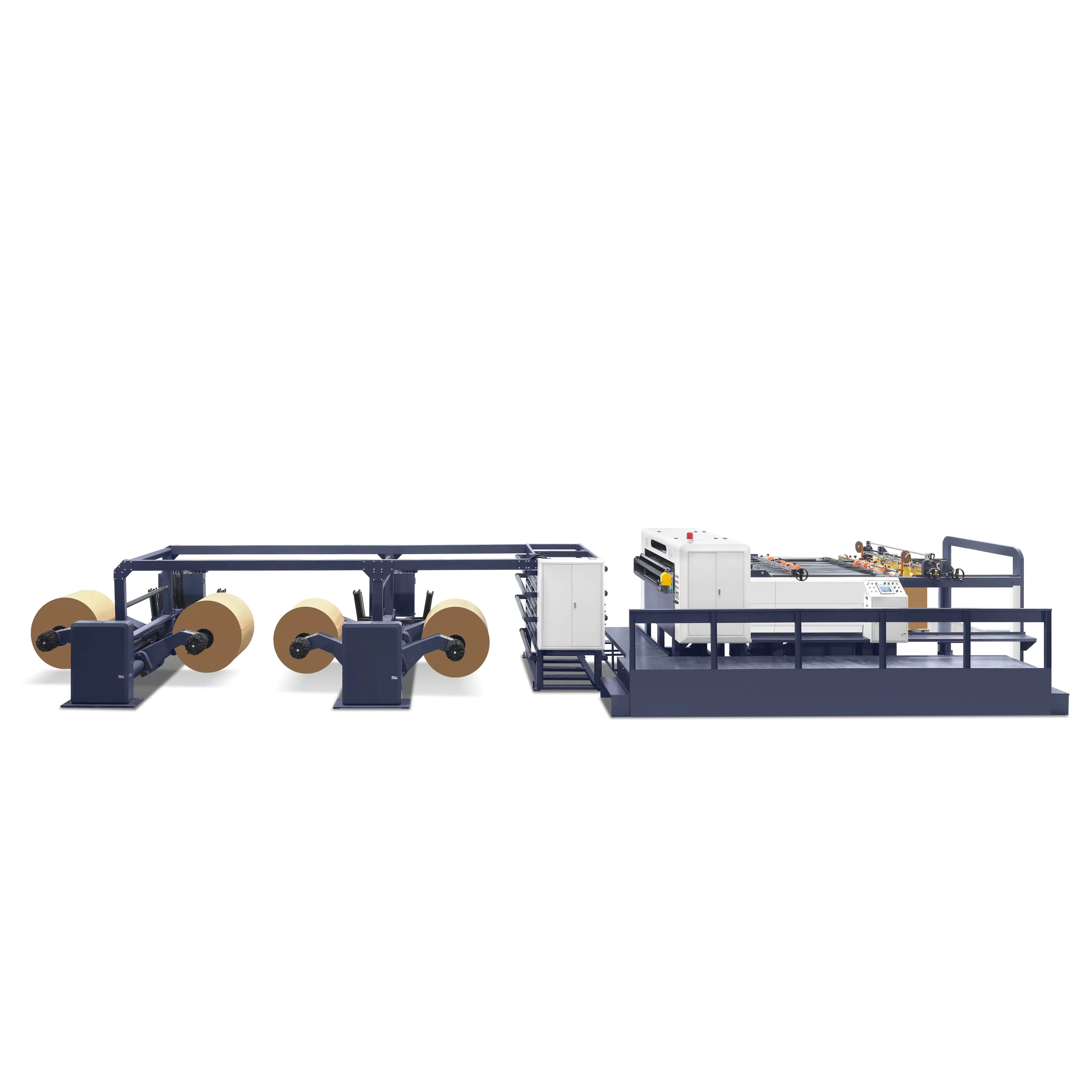 High Precision Roll Paper  Sheeter Roll To Sheet Cutting Machine