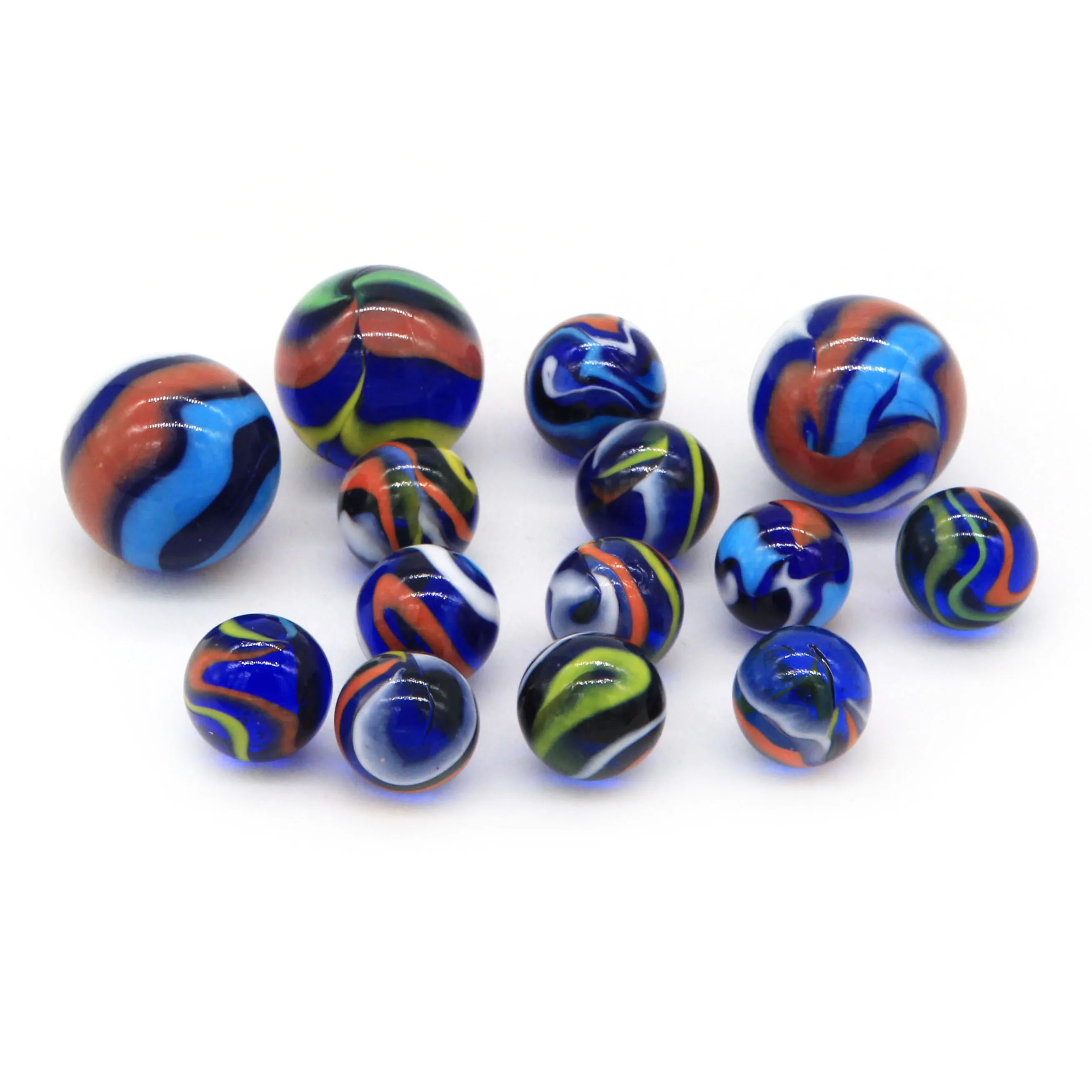 Синий цвет, Лидер продаж, новый дизайн, играющий в стеклянный мраморный шар для детских игрушек