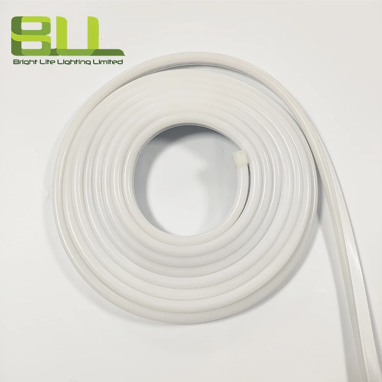 neon sign custom 0815 Ice Blue  16ft Roll 12v 24V LED Neon Flex Rope Lights Flexible Strip Light