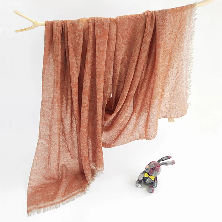 200s 90*200cm Lightweight cashmere scarf manufacture paisley jacquard scarves shawls kashmiri shawls women